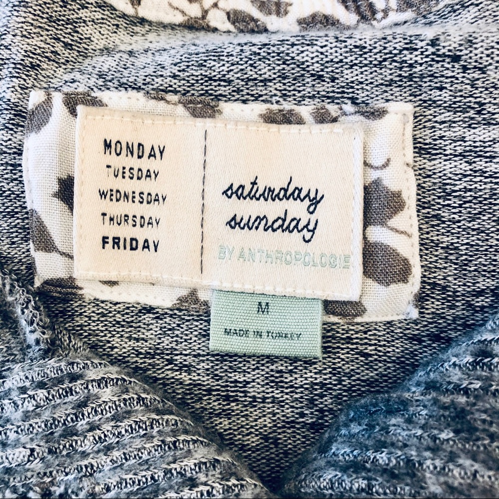 ANTHROPOLOGIE WEEKENDER CLOUDFLEECE PULLOVER SZ M - Picture 5 of 7